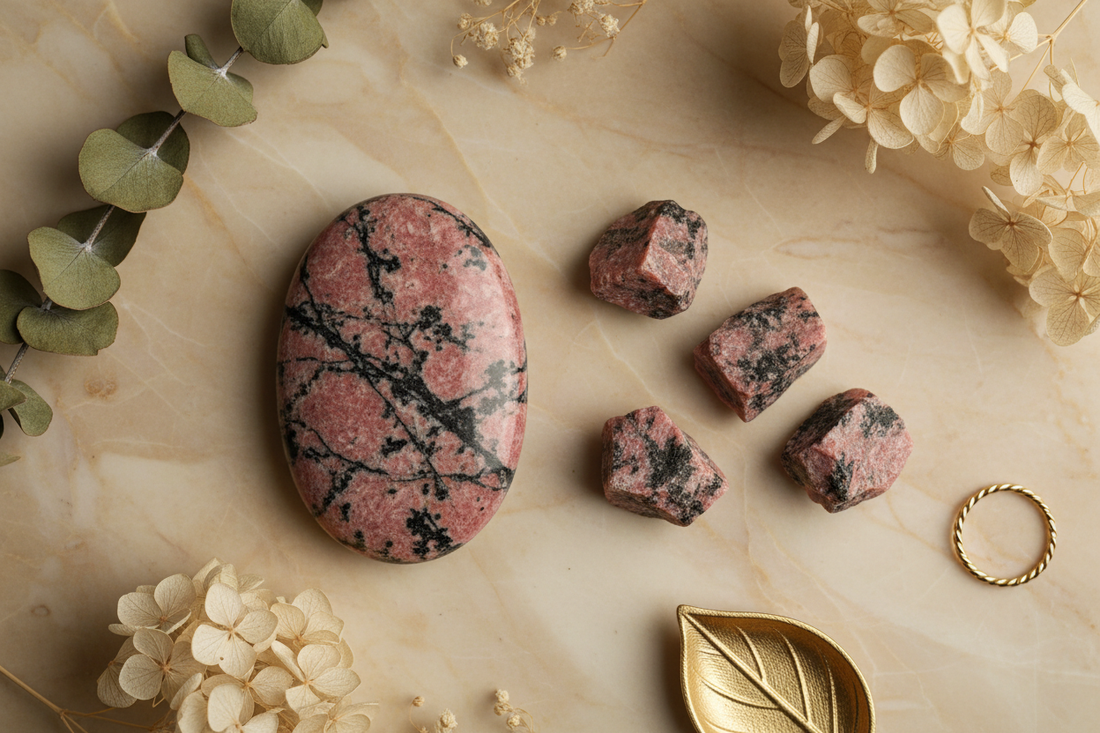 Rhodonite Crystal: The Stone of Compassion, Forgiveness & Emotional Healing