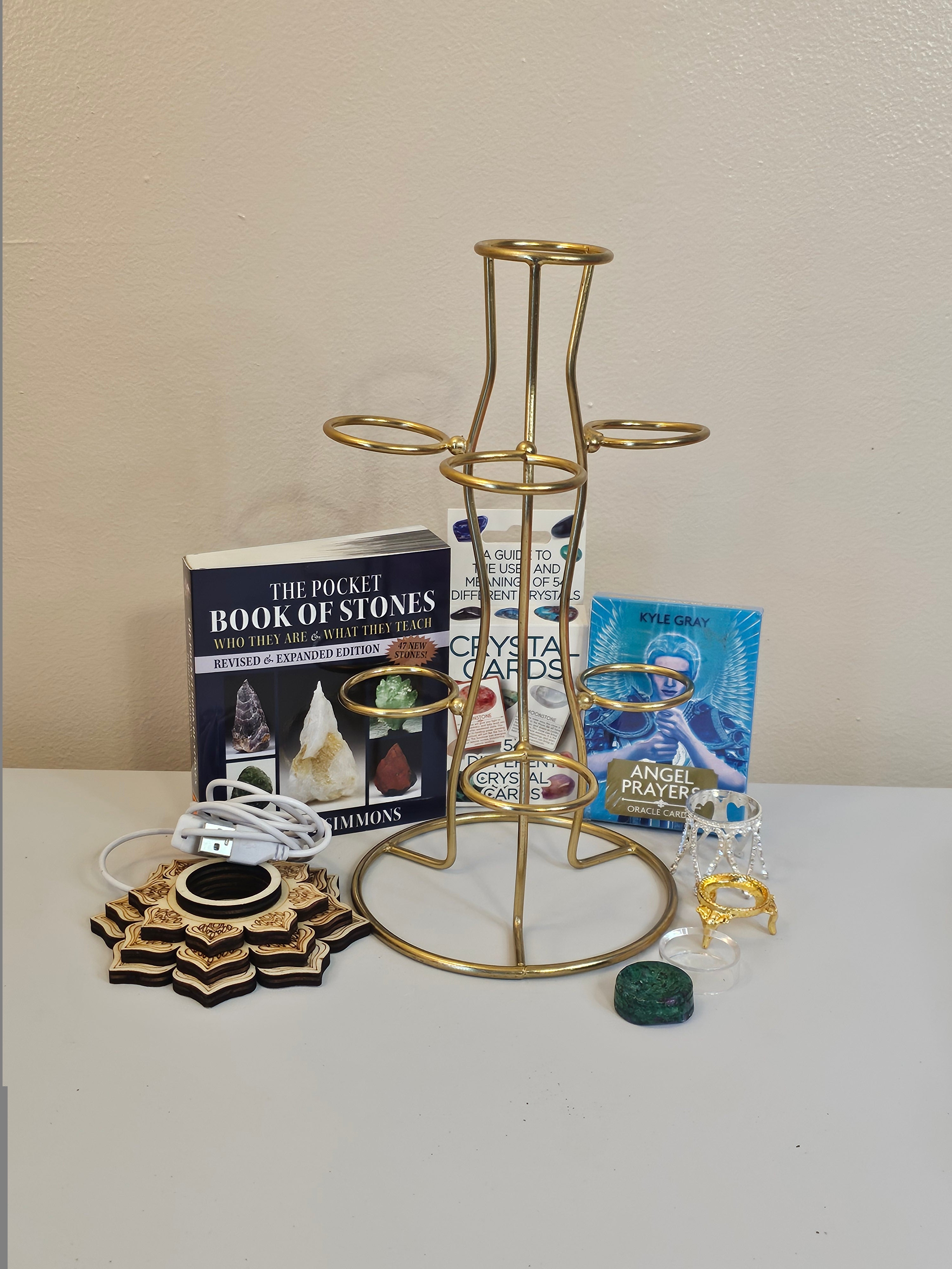 Crystal accessories Books Stands