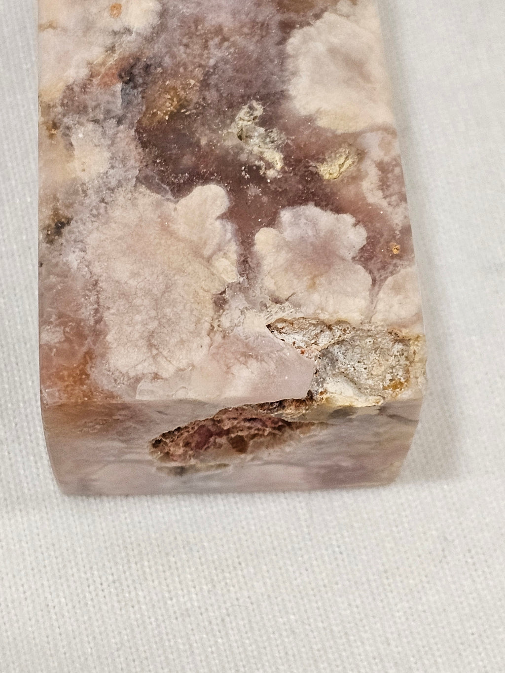Flower Agate Crystal Tower