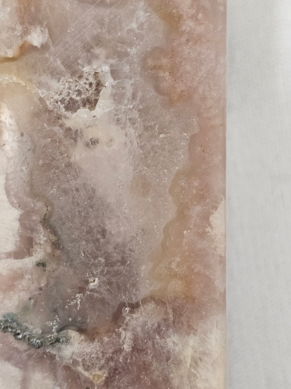 Flower Agate Crystal Tower