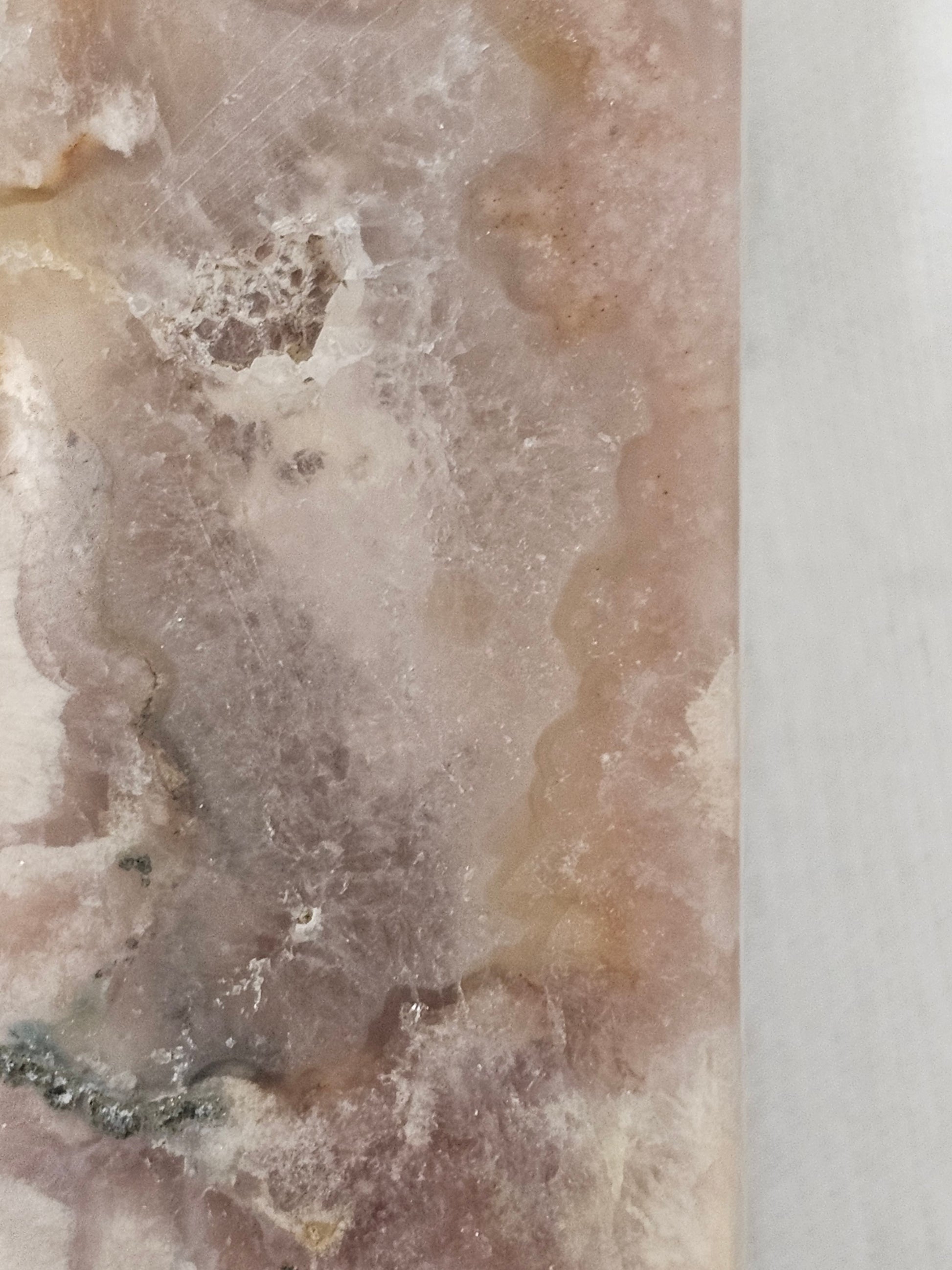 Flower Agate Crystal Tower
