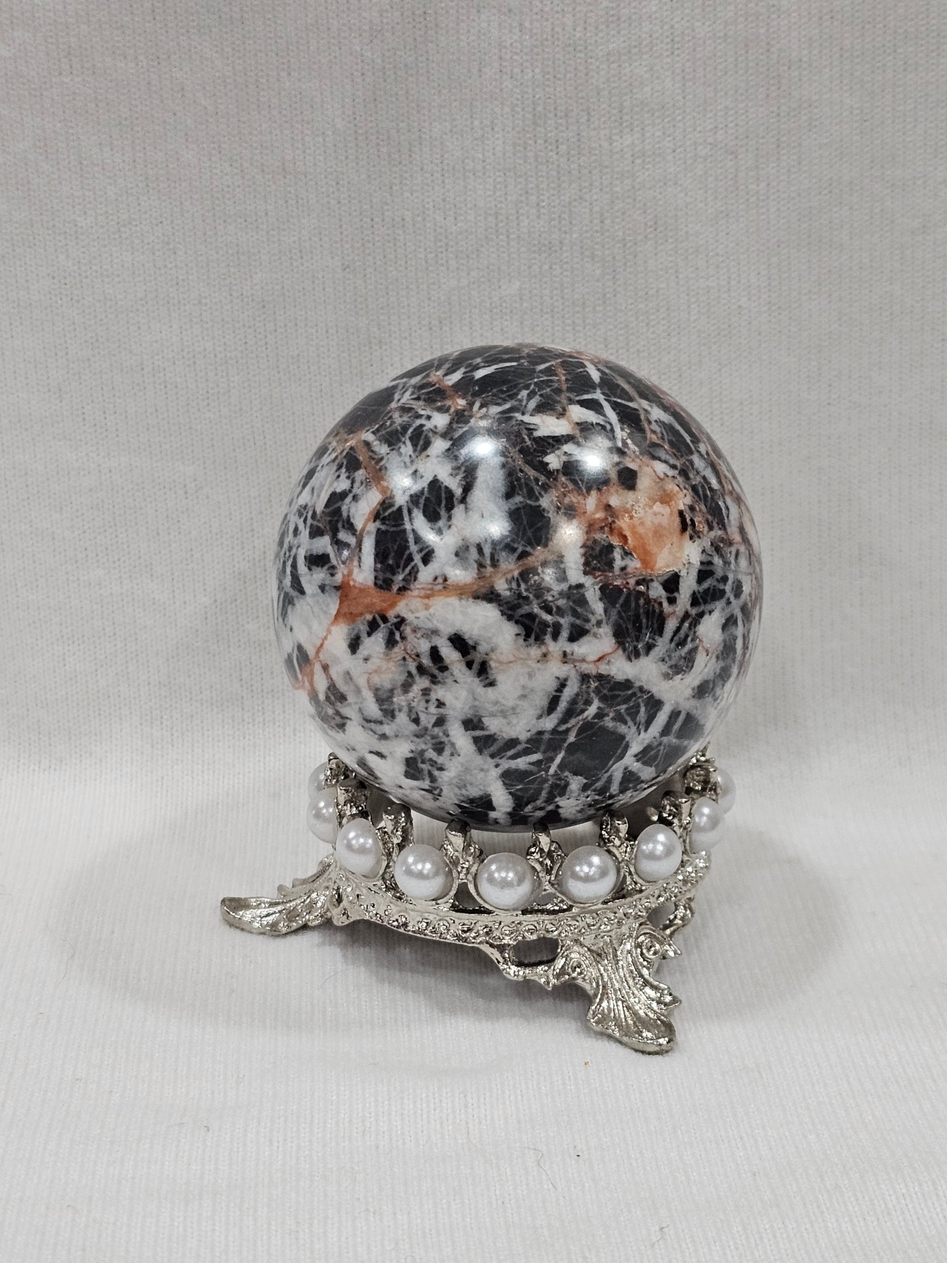 Zebra Jasper Crystal Sphere | 59mm