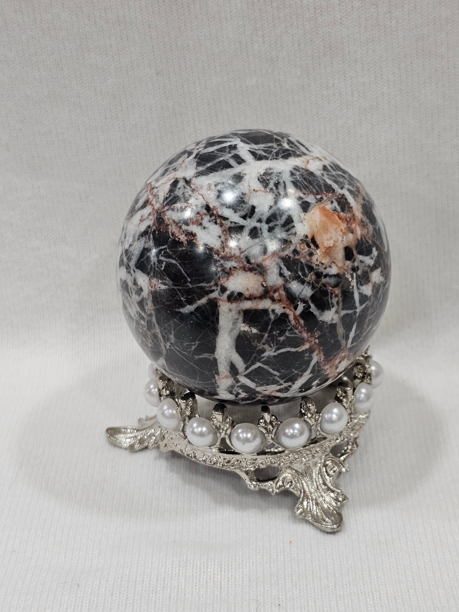 Zebra Jasper Crystal Sphere | 59mm
