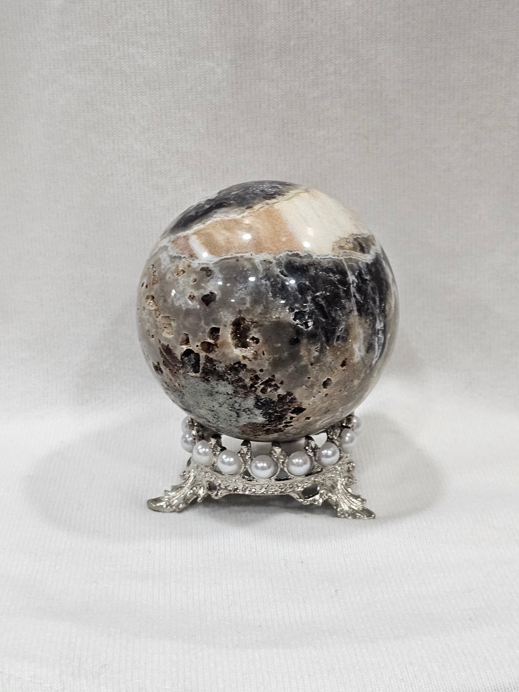 Druzy Jasper Crystal Sphere | 72mm
