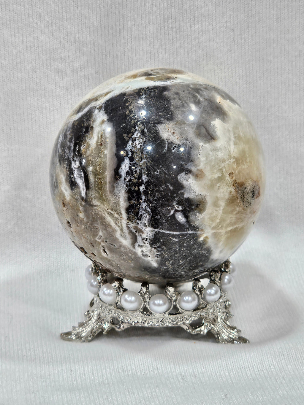 Druzy Jasper Crystal Sphere | 72mm