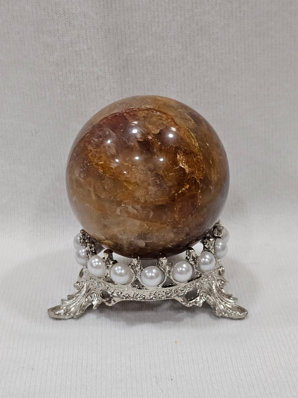 Golden Healer Crystal Sphere – 53mm