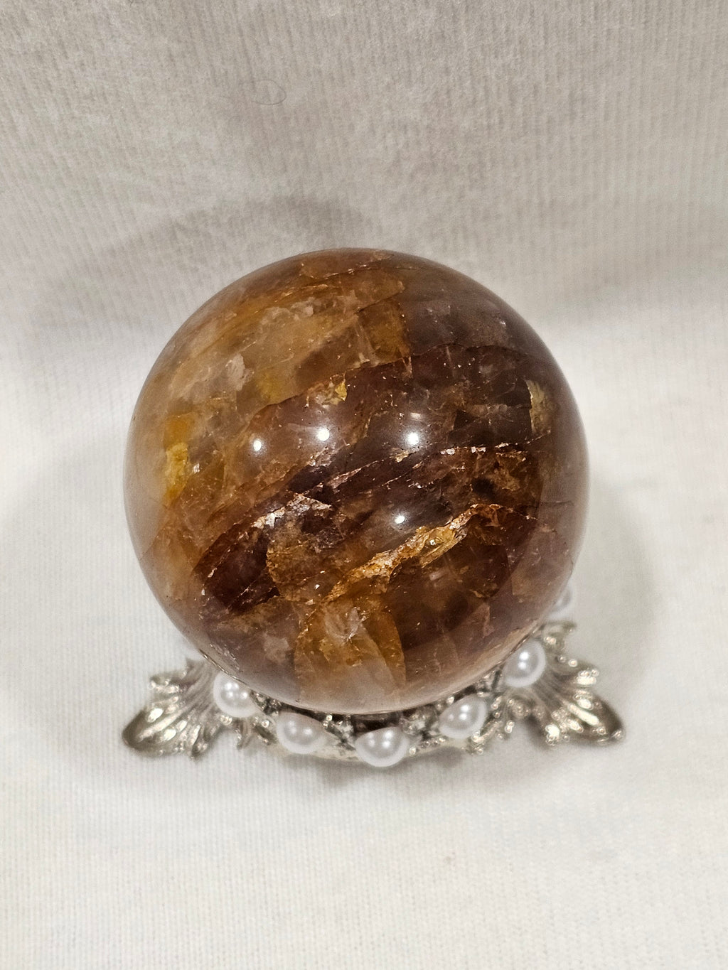 Golden Healer Crystal Sphere – 53mm