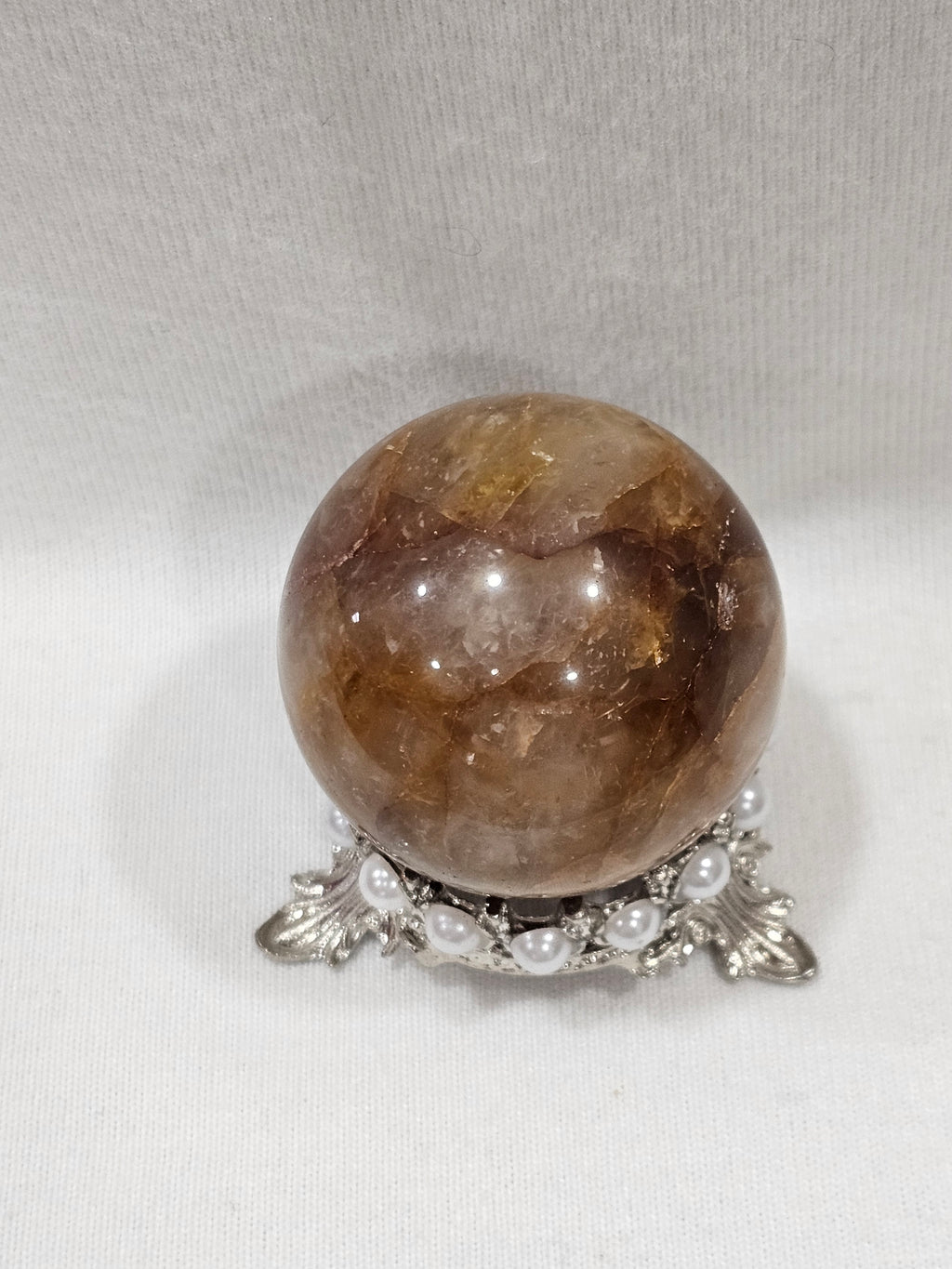 Golden Healer Crystal Sphere – 53mm