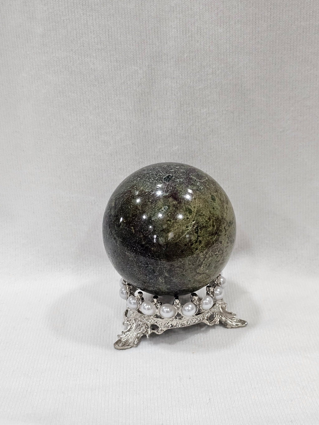 African Bloodstone Crystal Sphere | 62mm
