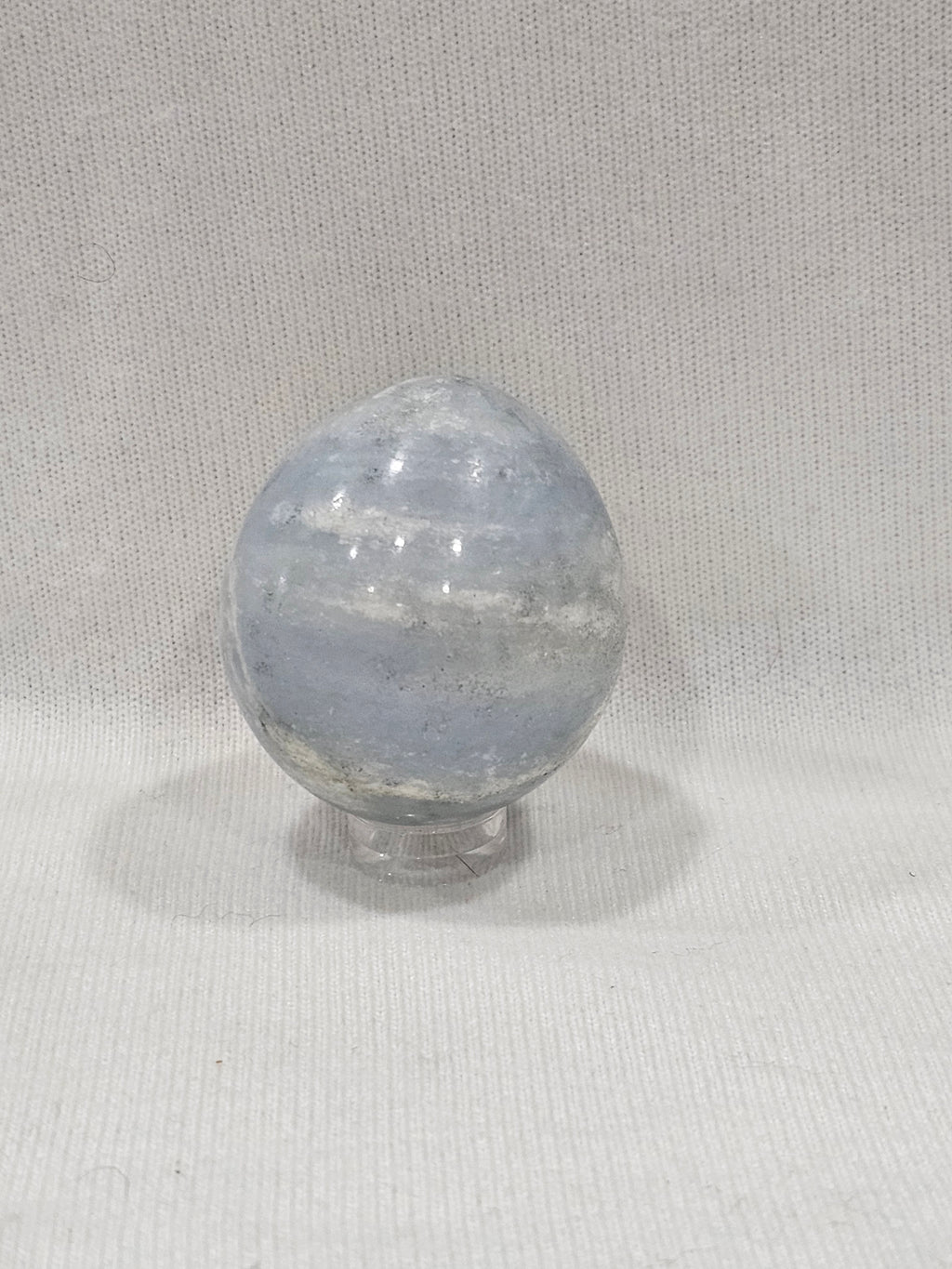 Blue Calcite Crystal Egg