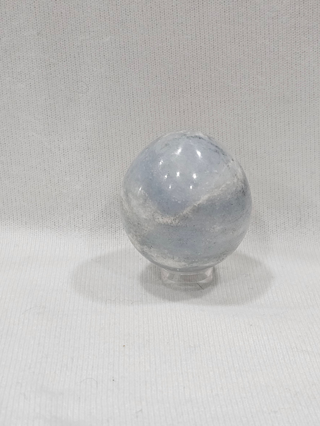 Blue Calcite Crystal Egg