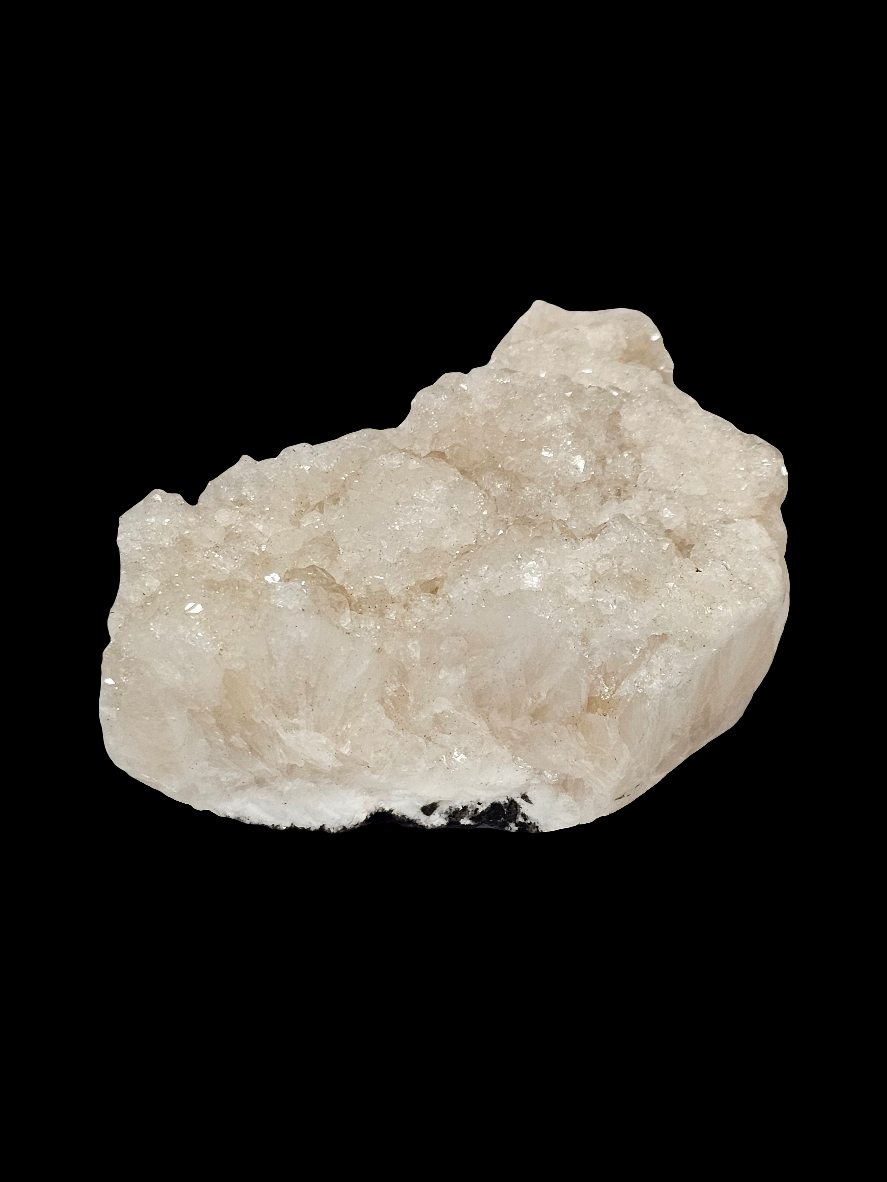 Apophyllite with peach Stillbite Raw Crystal Cluster