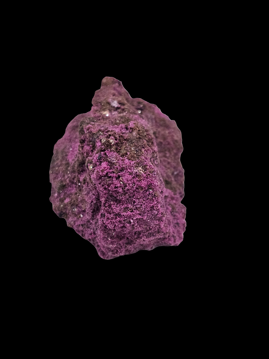 Red Corundum & Pholgo Raw Crystal Very Uvactive