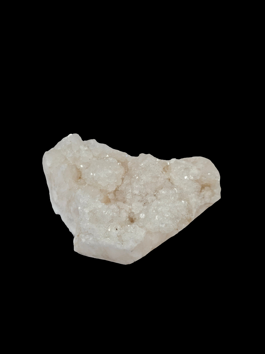 Apophyllite with peach Stillbite Raw Crystal Cluster