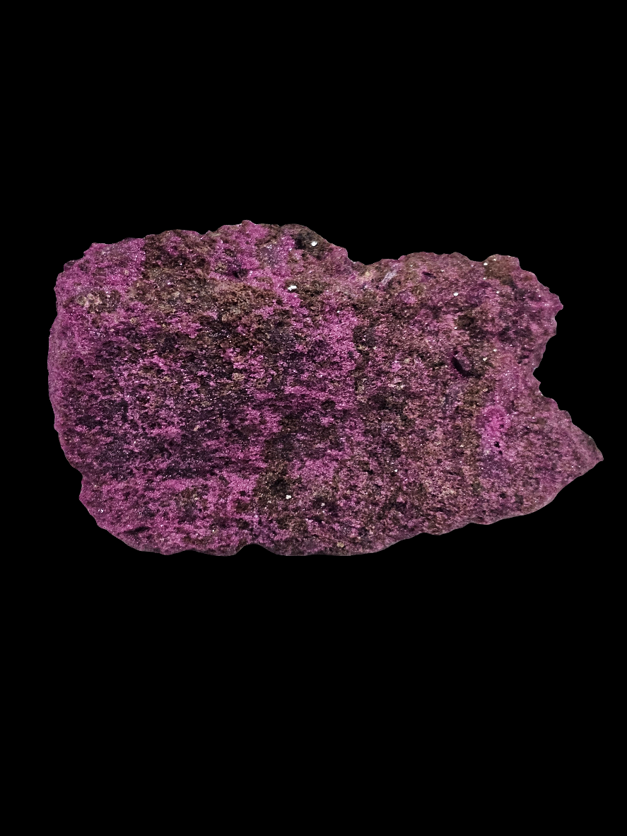 Red Corundum & Pholgo Raw Crystal Very Uvactive