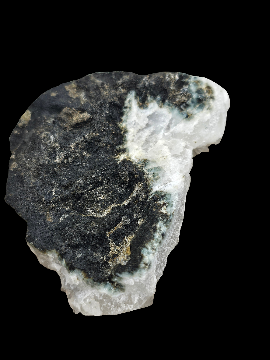 Apophyllite with Zeolite Raw Crystal Cluster