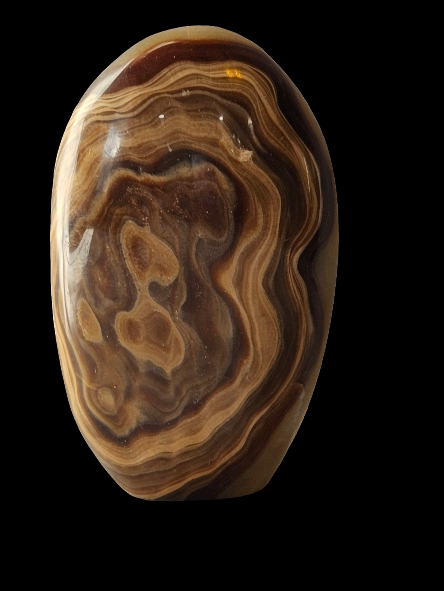 Banded Agate Crystal Free Form