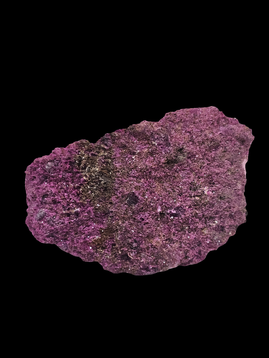 Red Corundum & Pholgo Raw Crystal Very Uvactive