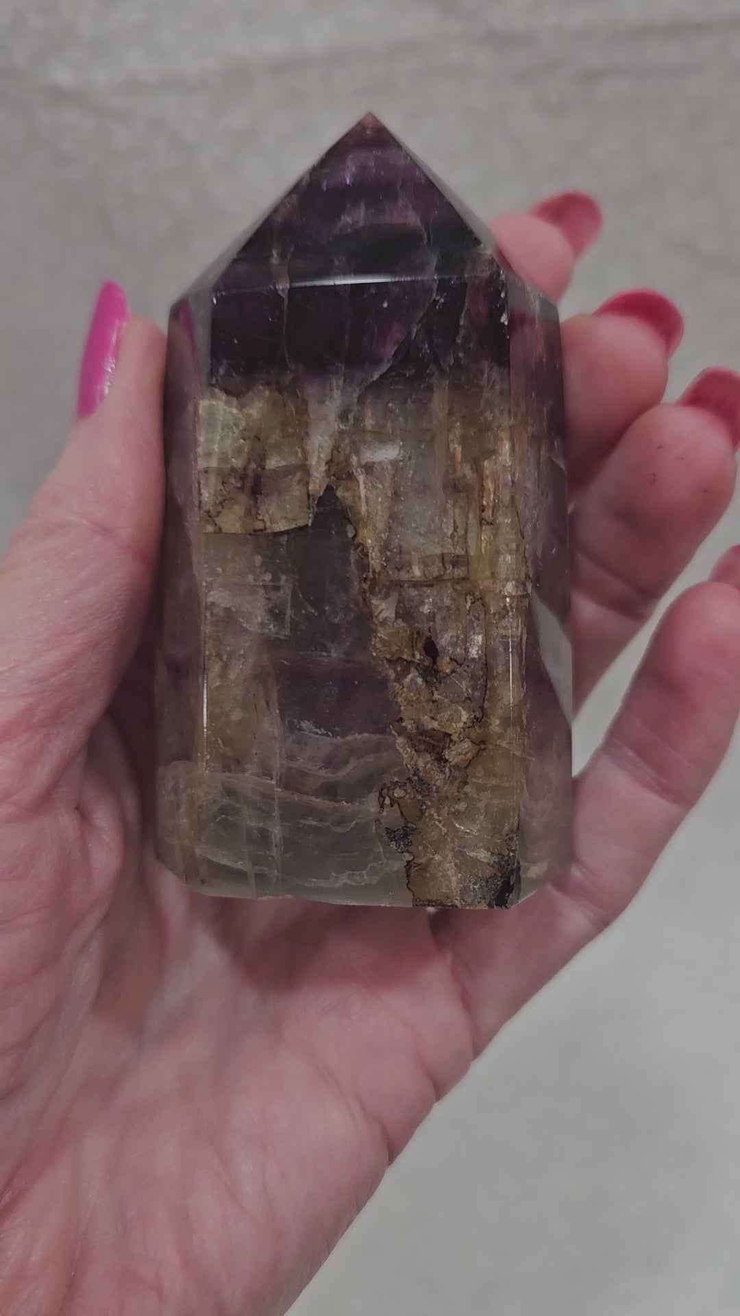 Amethyst Crystal Tower