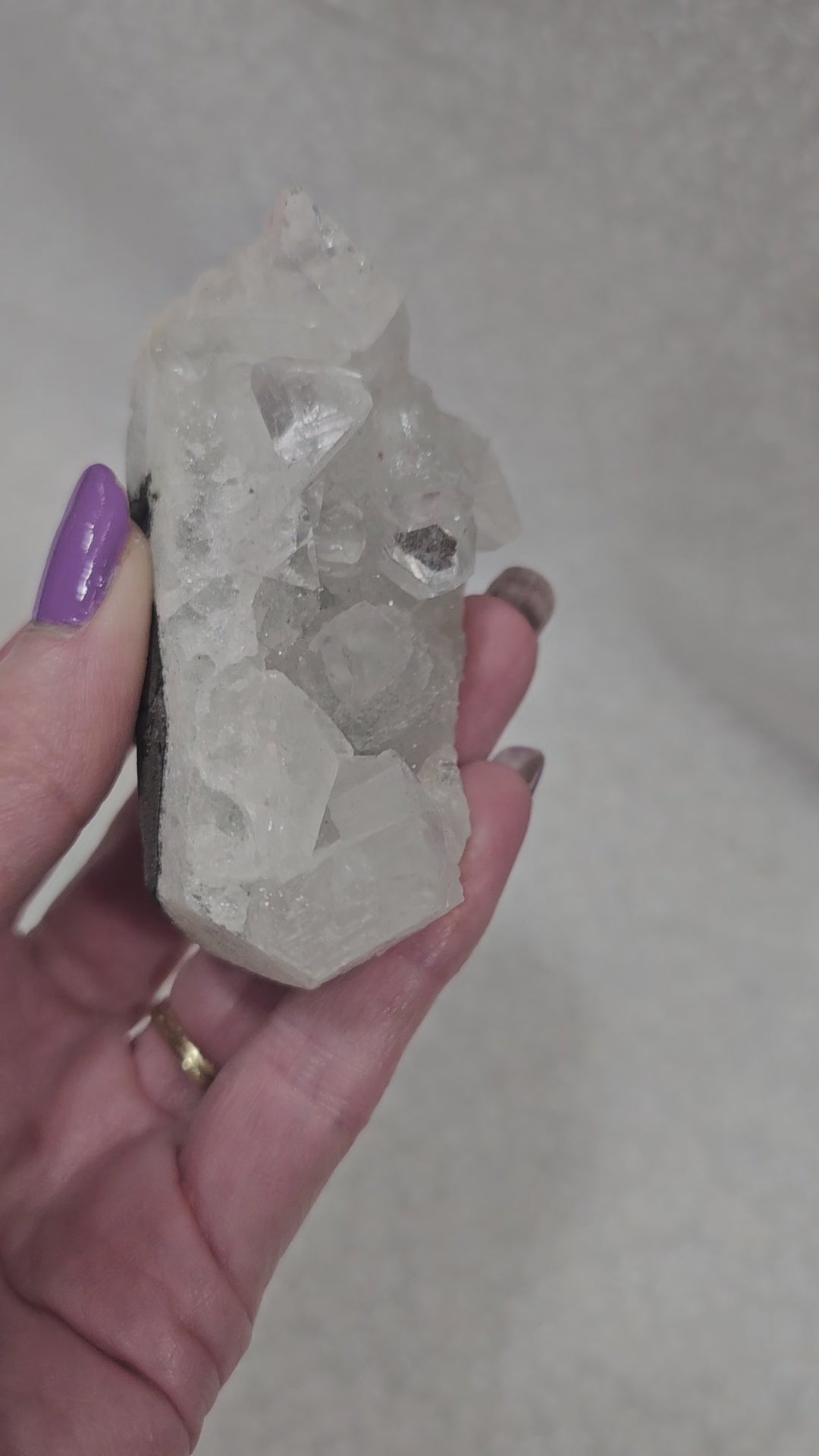 Apophyllite Raw Crystal Cluster