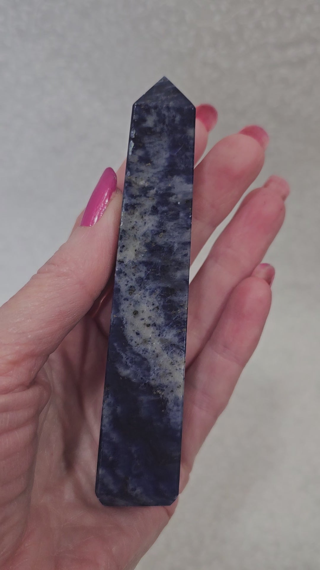 Sodalite Crystal Tower