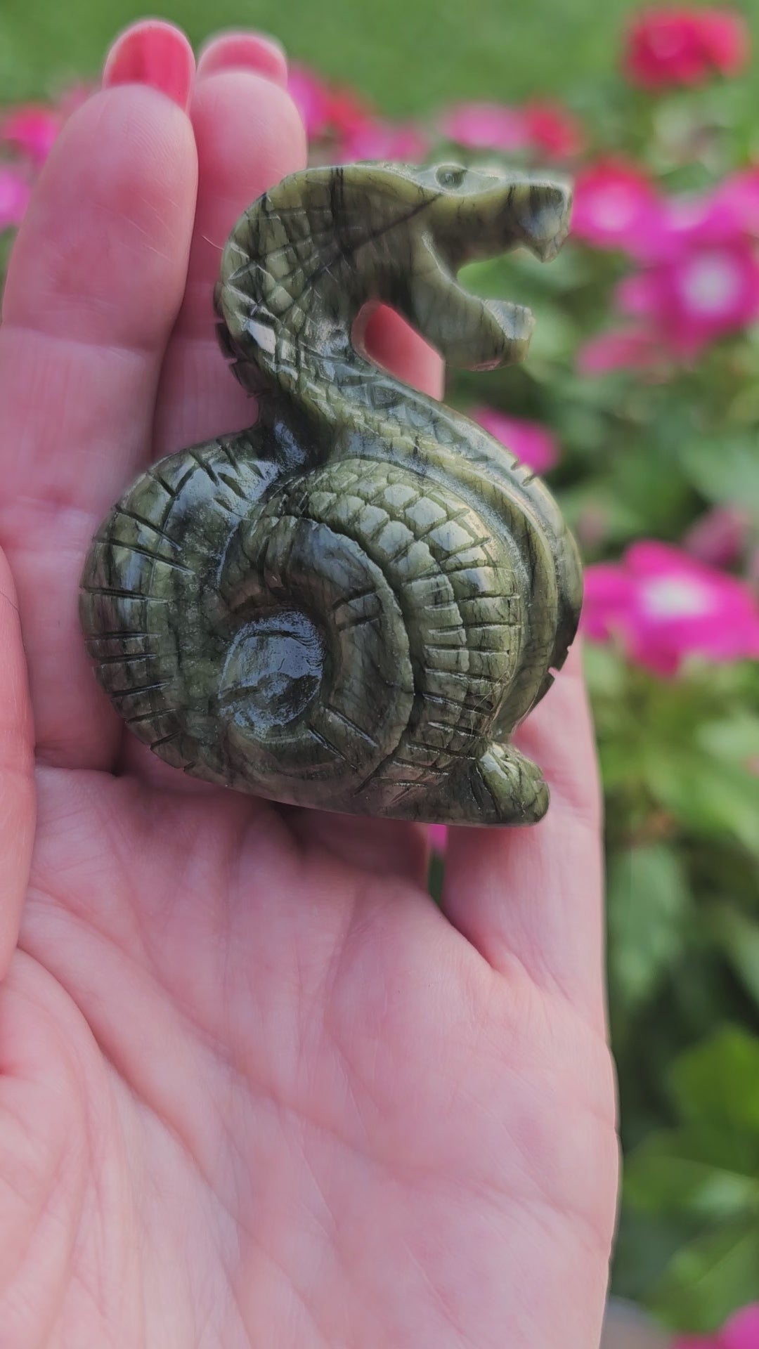 Serpentine Crystal Snake Cobra