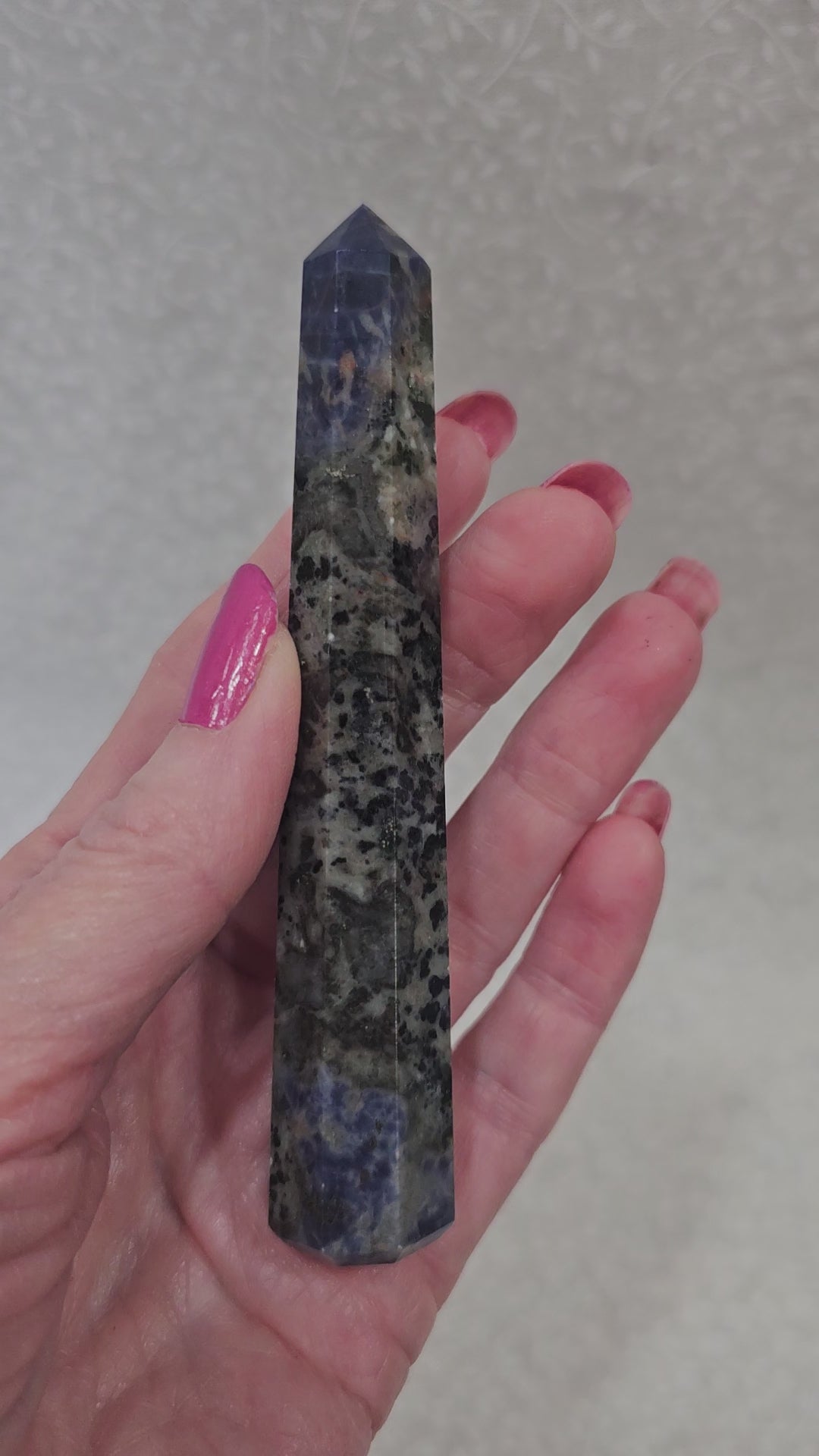 Sodalite Crystal Tower