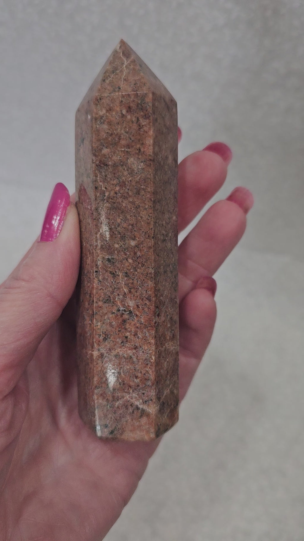 Leopard Skin Jasper Crystal Tower