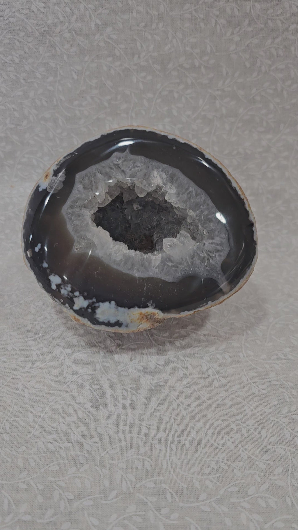 Agate Raw Crystal Geode