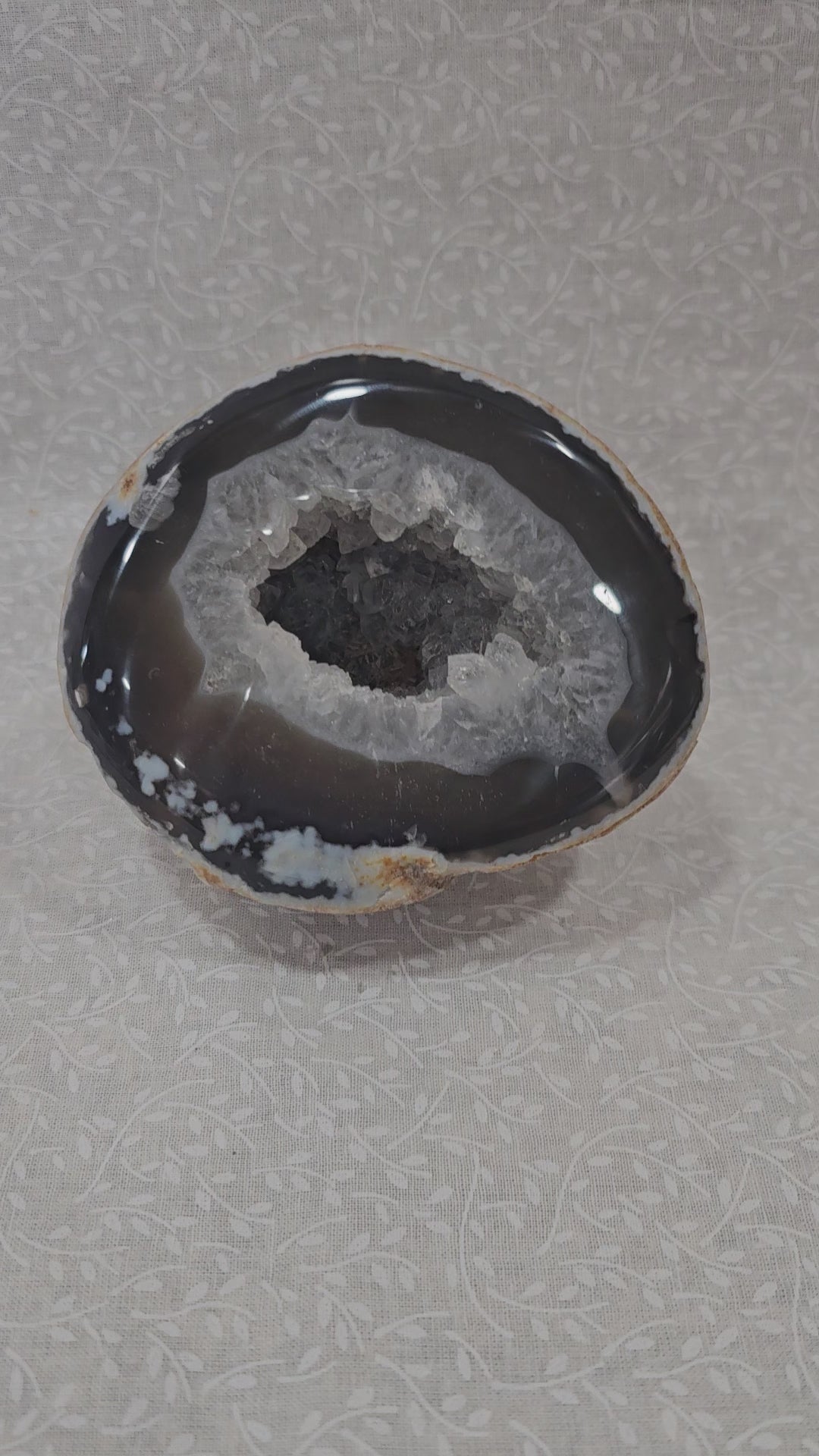 Agate Raw Crystal Geode