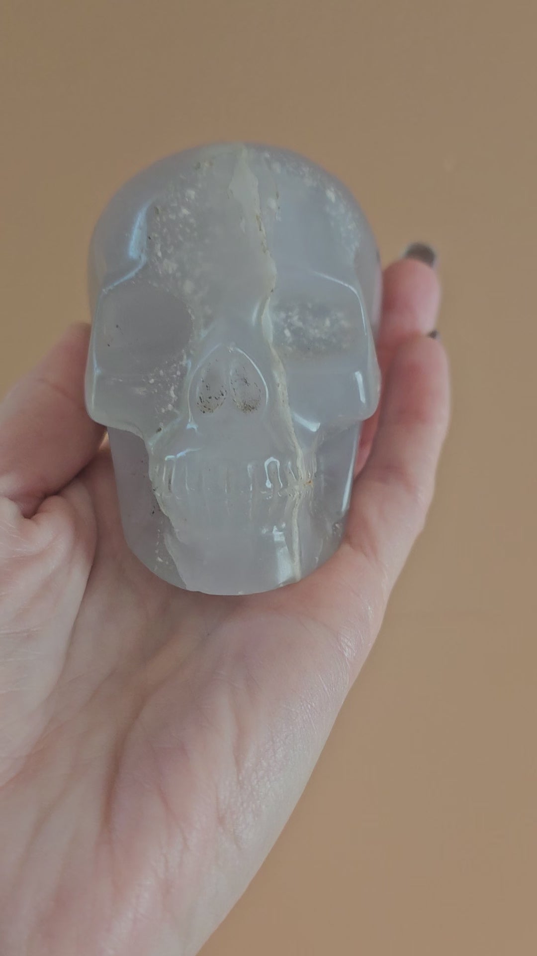 Fluorite Crystal Skull