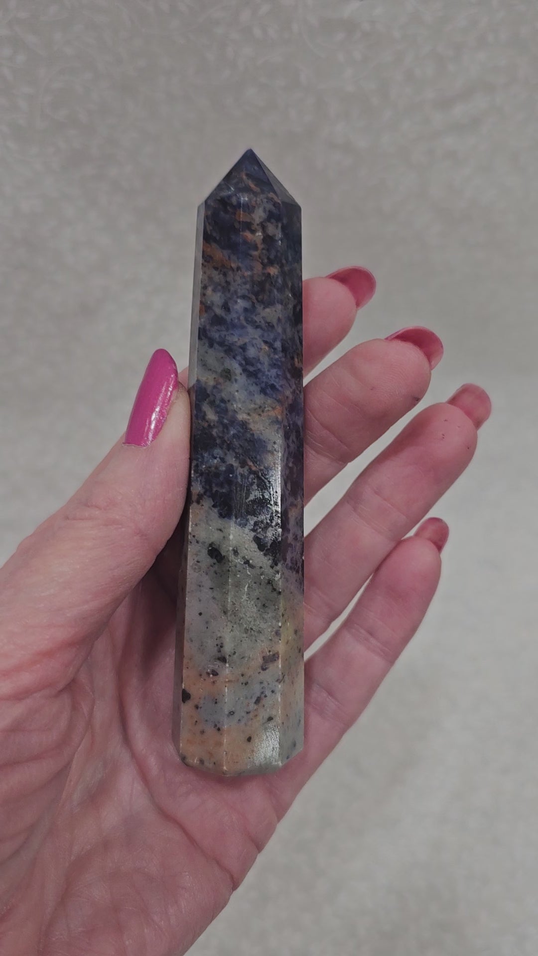 Sodalite Crystal Tower
