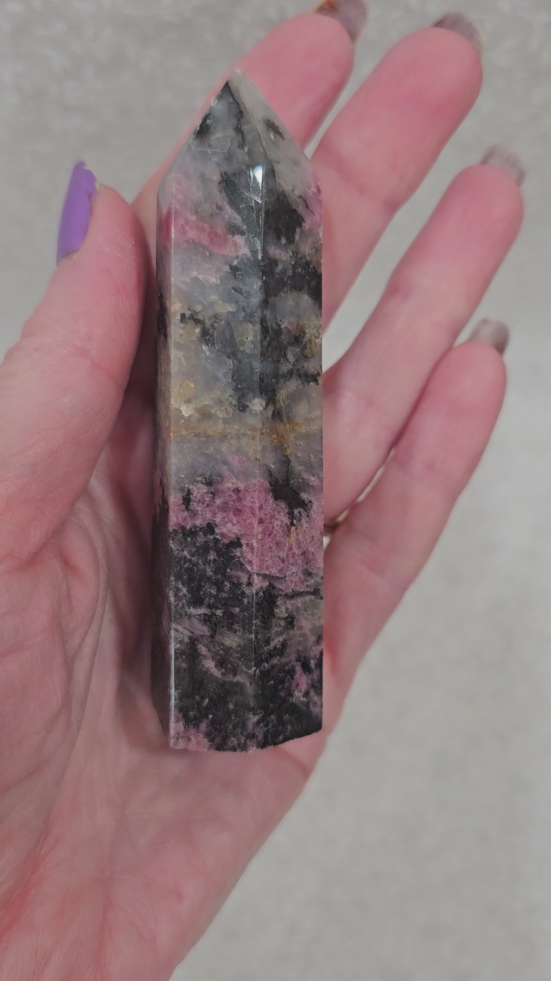 Rhodenite Crystal Tower