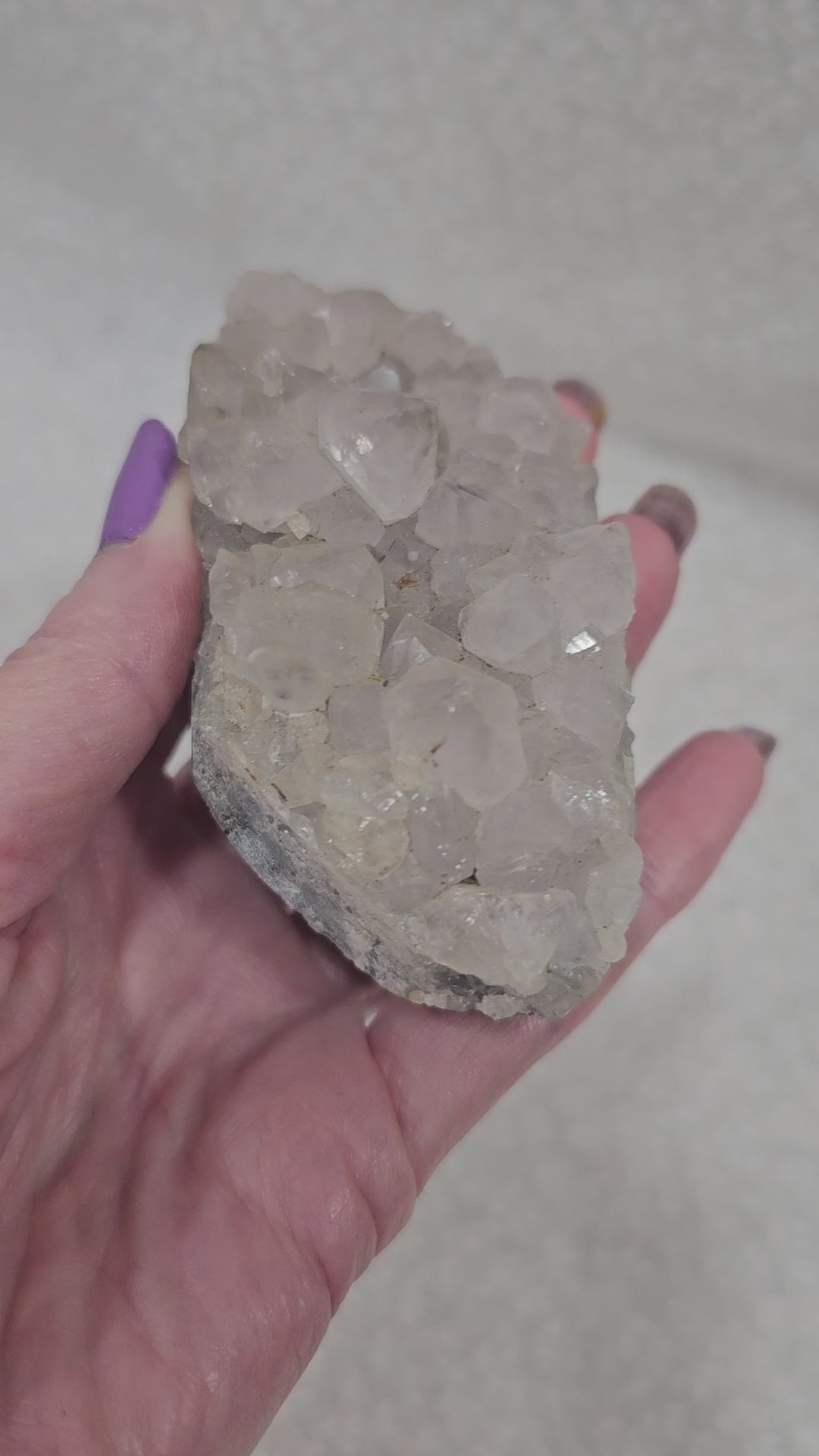 Apophyllite Raw Crystal Cluster