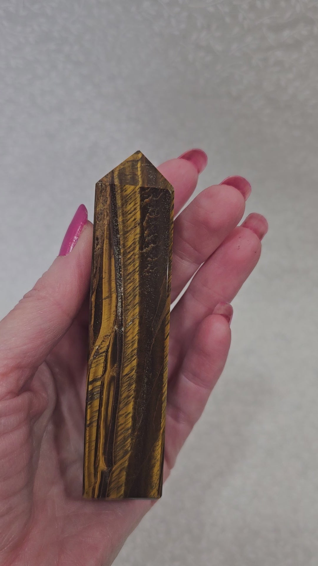 Tiger's Eye Crystal Tower