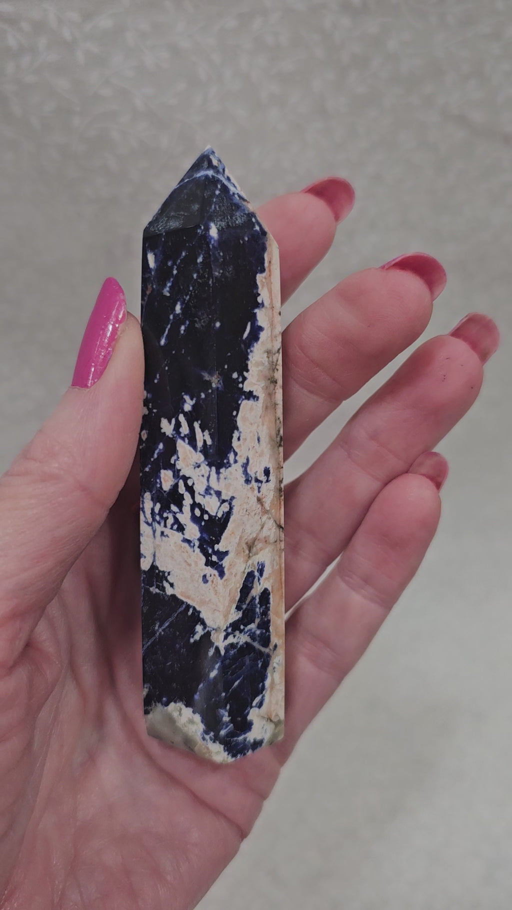 Sodalite Crystal Tower