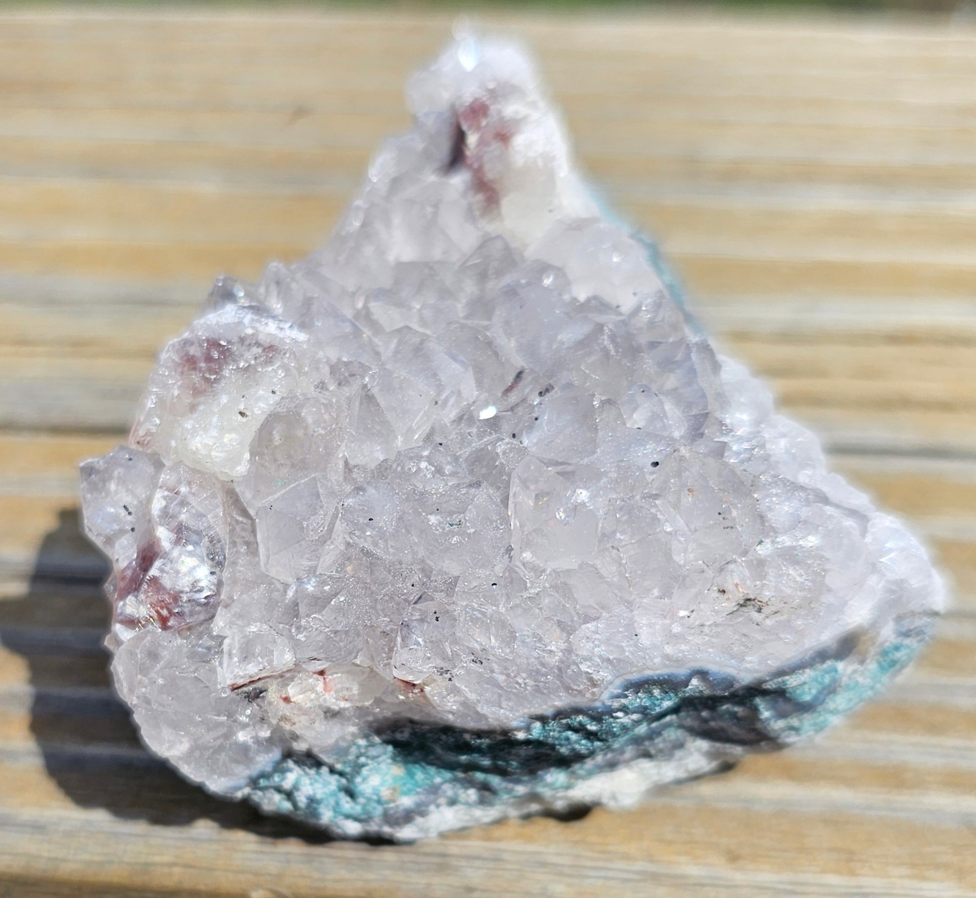 Amethyst with Quartz Raw Crystal Cluster