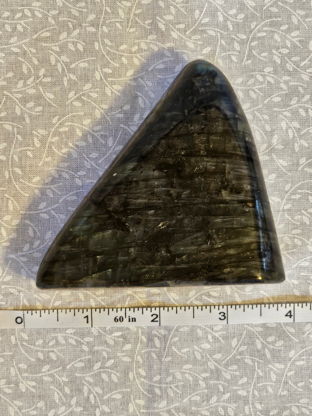 Labradorite Crystal Free Form 3 Pound - Natural Stone with Flash