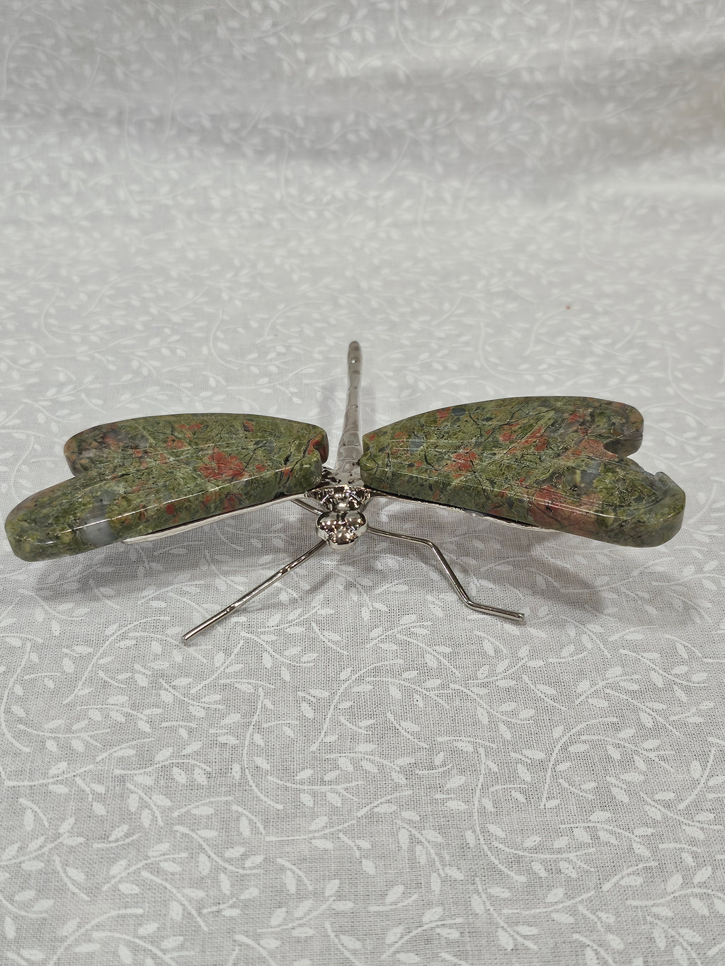 Ruby Zoisite Crystal Dragonfly