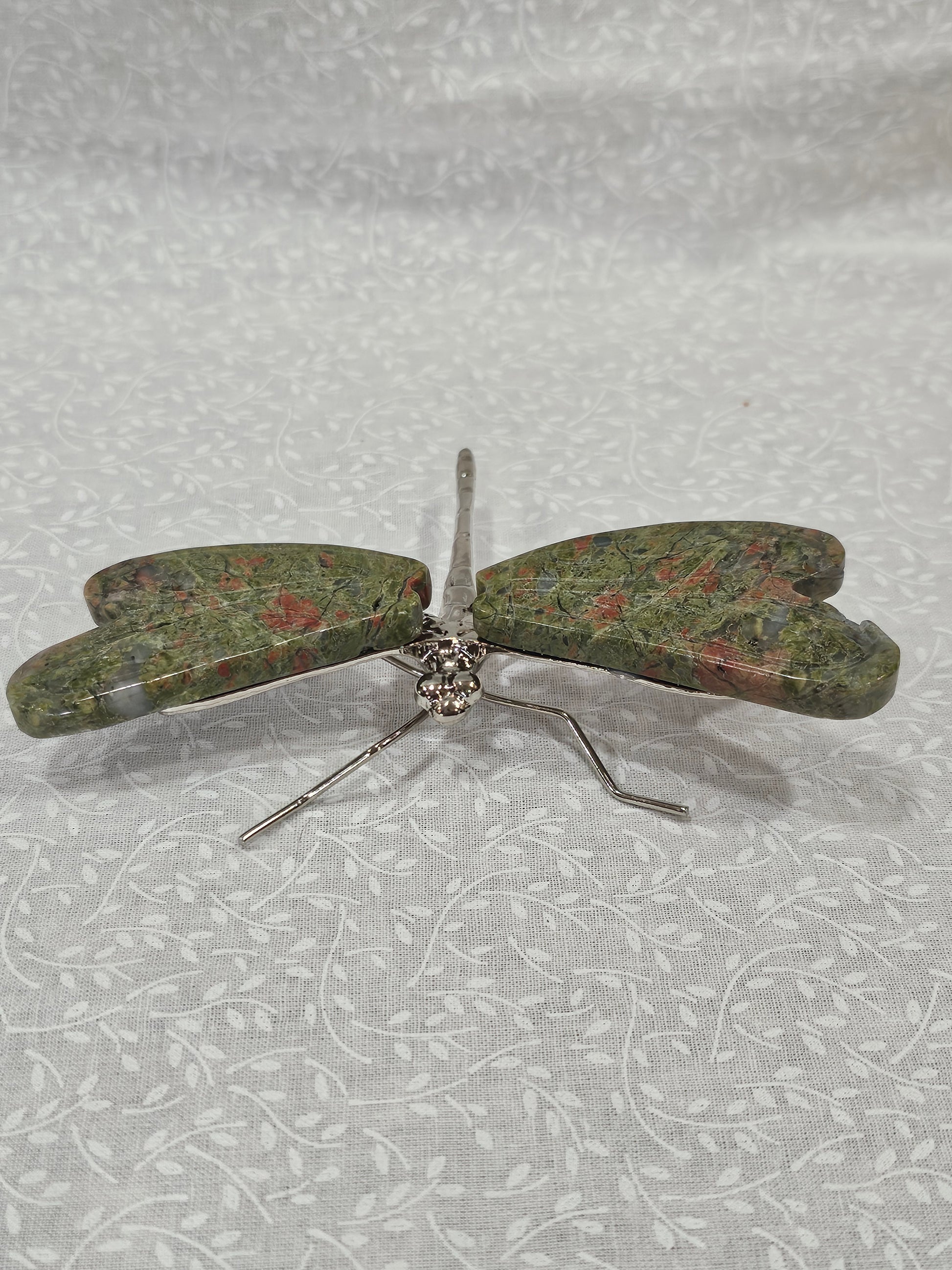 Ruby Zoisite Crystal Dragonfly