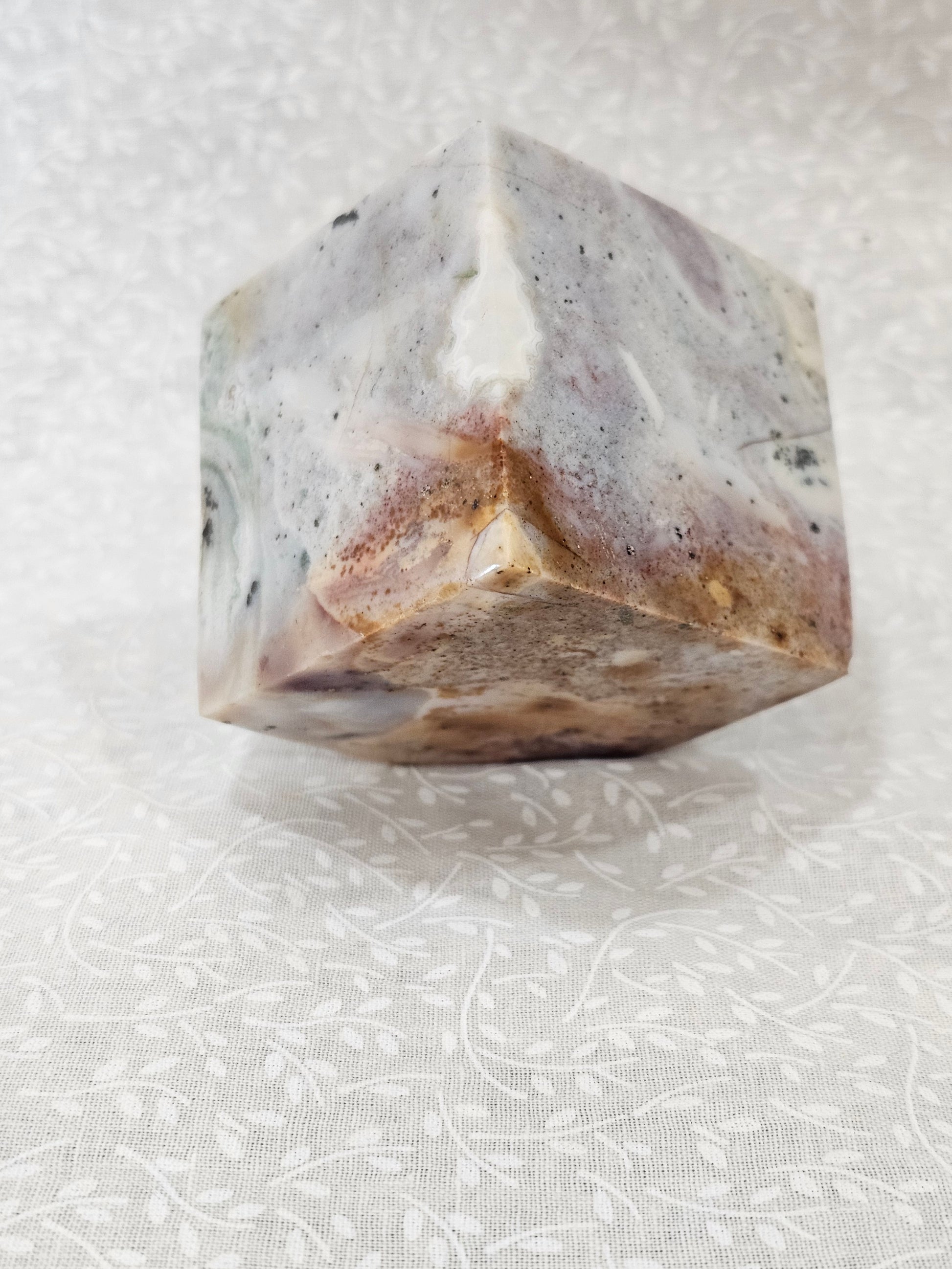 Ocean Jasper Crystal Cube