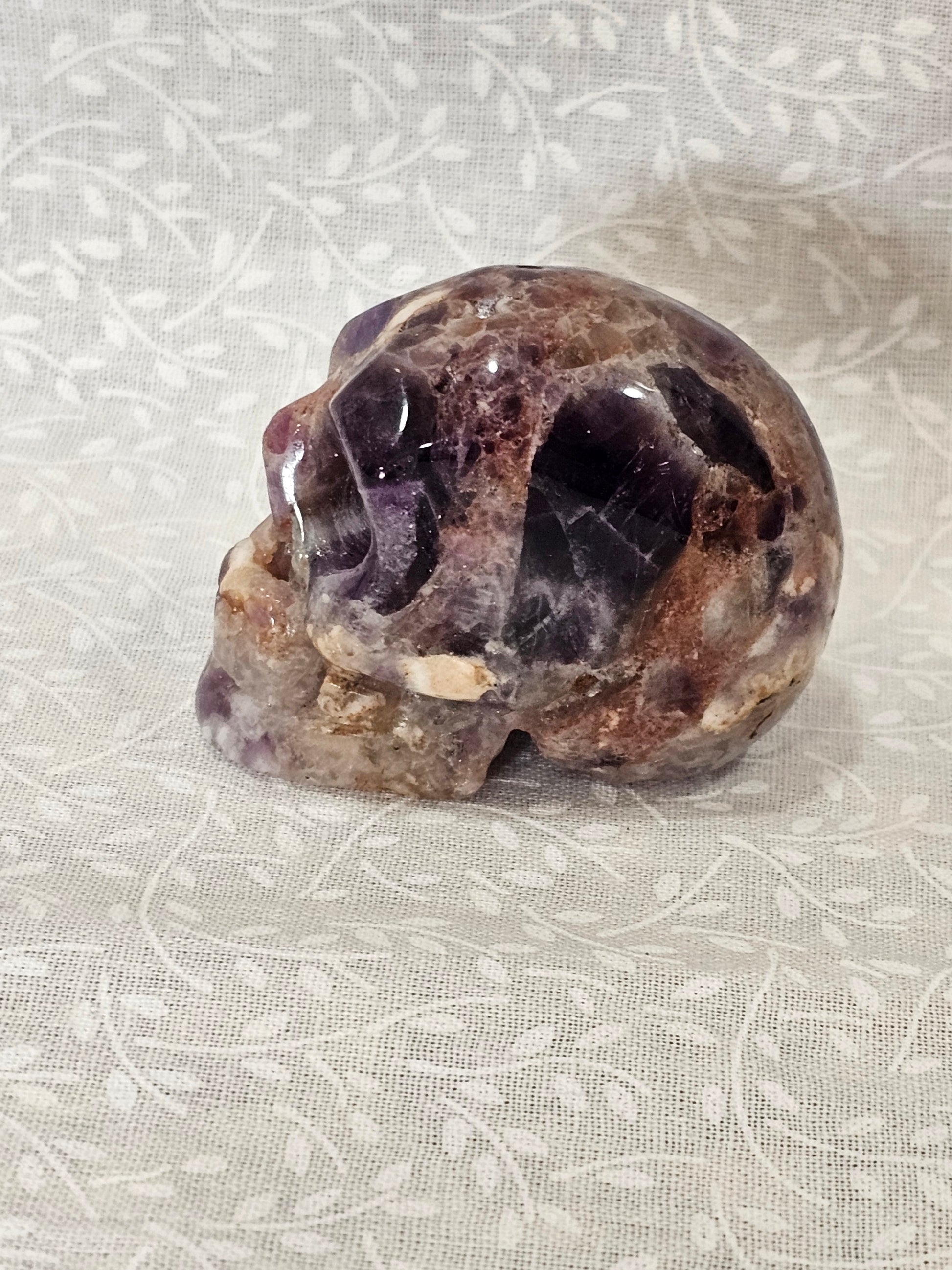 Amethyst Crystal Skull