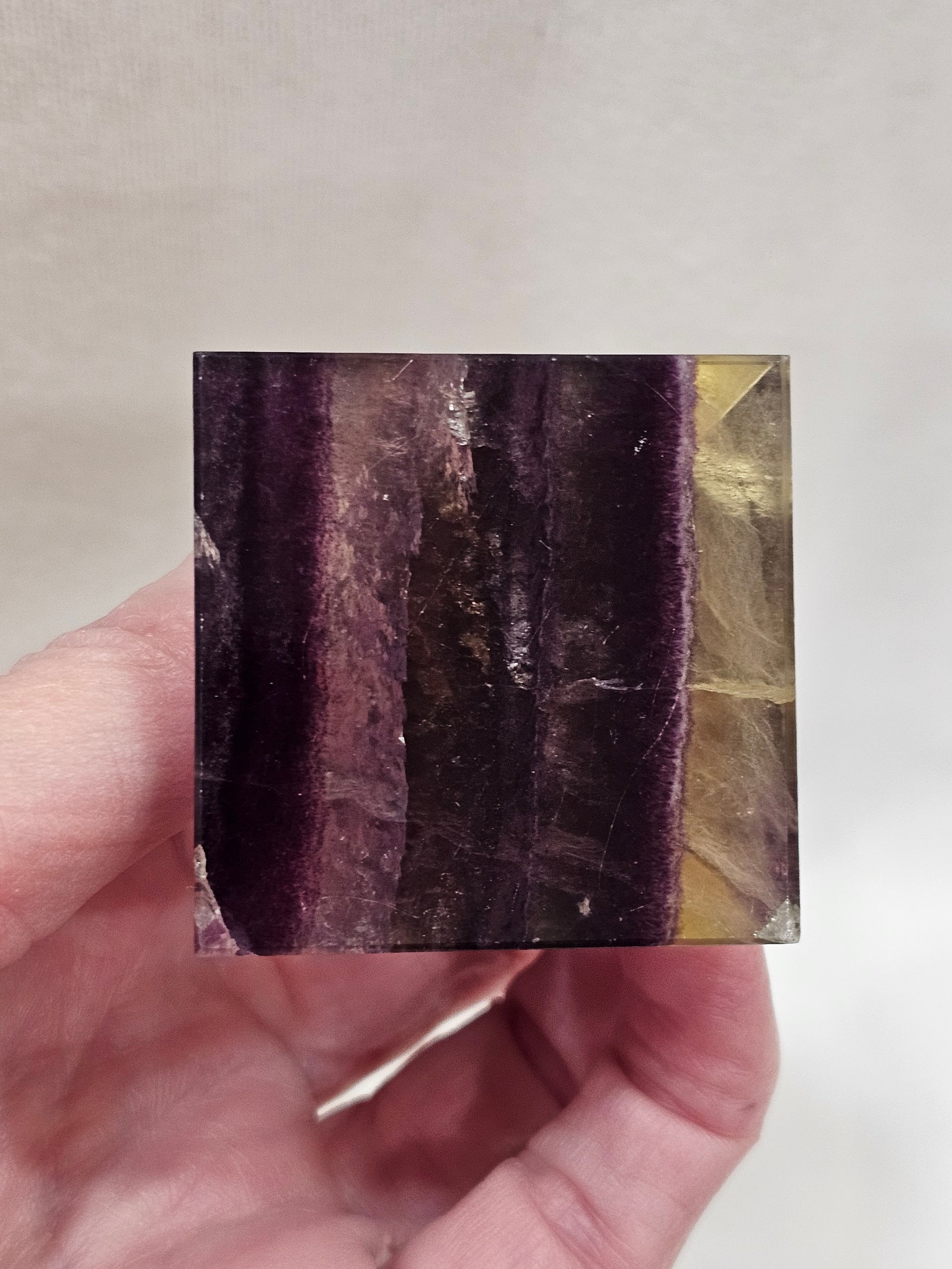 Fluorite Crystal Pyramid