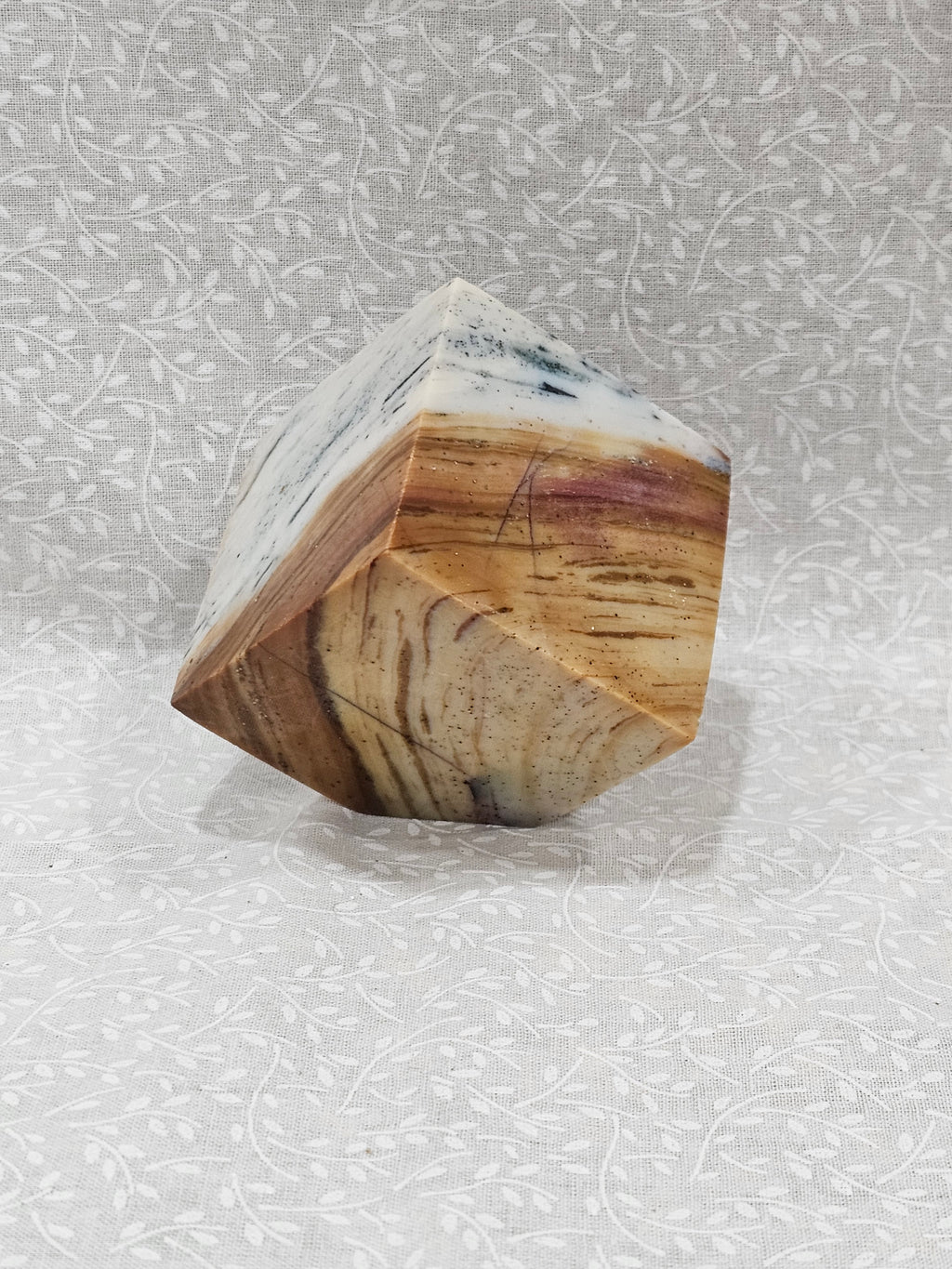 Ocean Jasper Crystal Cube 2.5 Inch