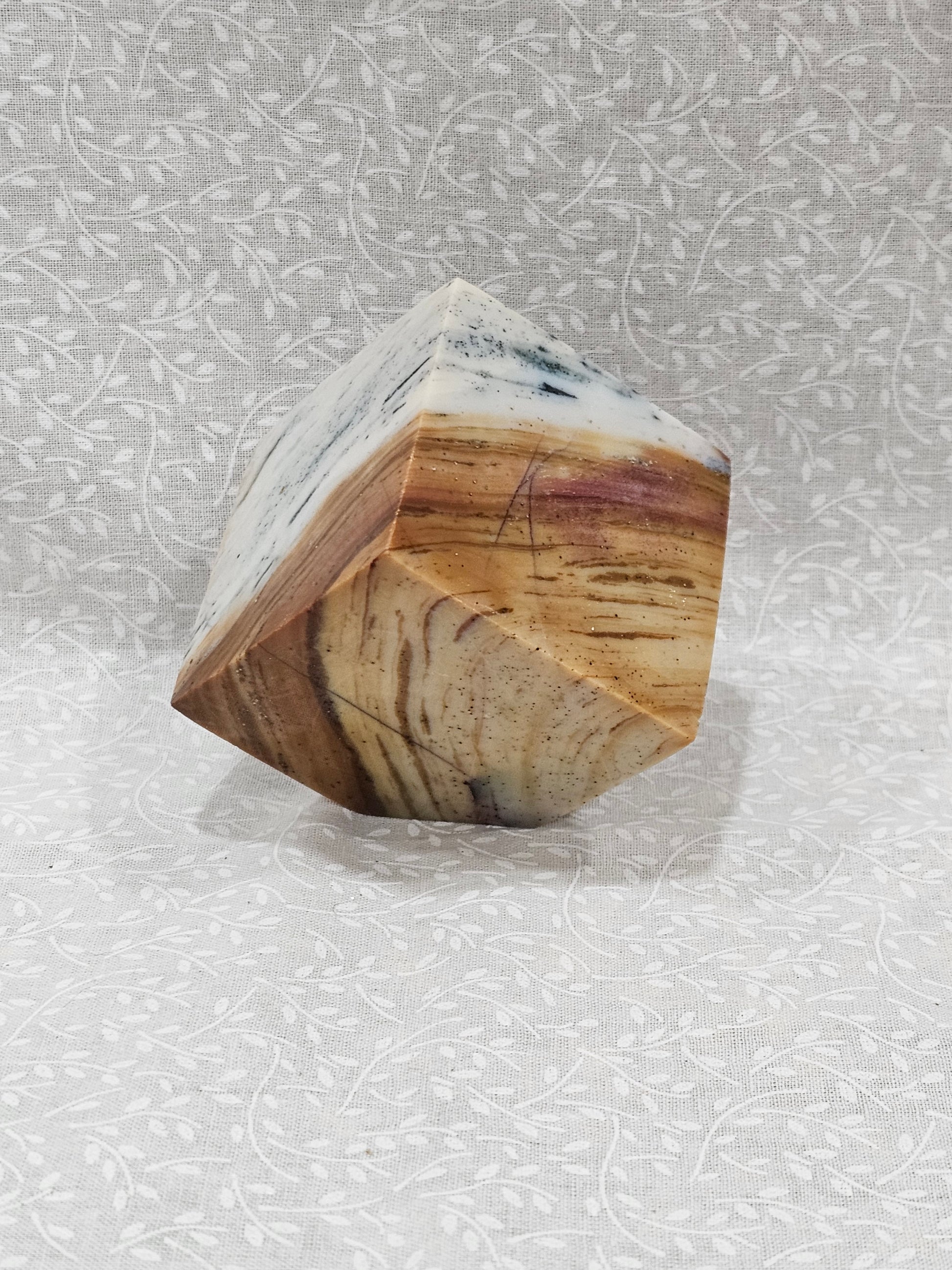 Ocean Jasper Crystal Cube 2.5 Inch