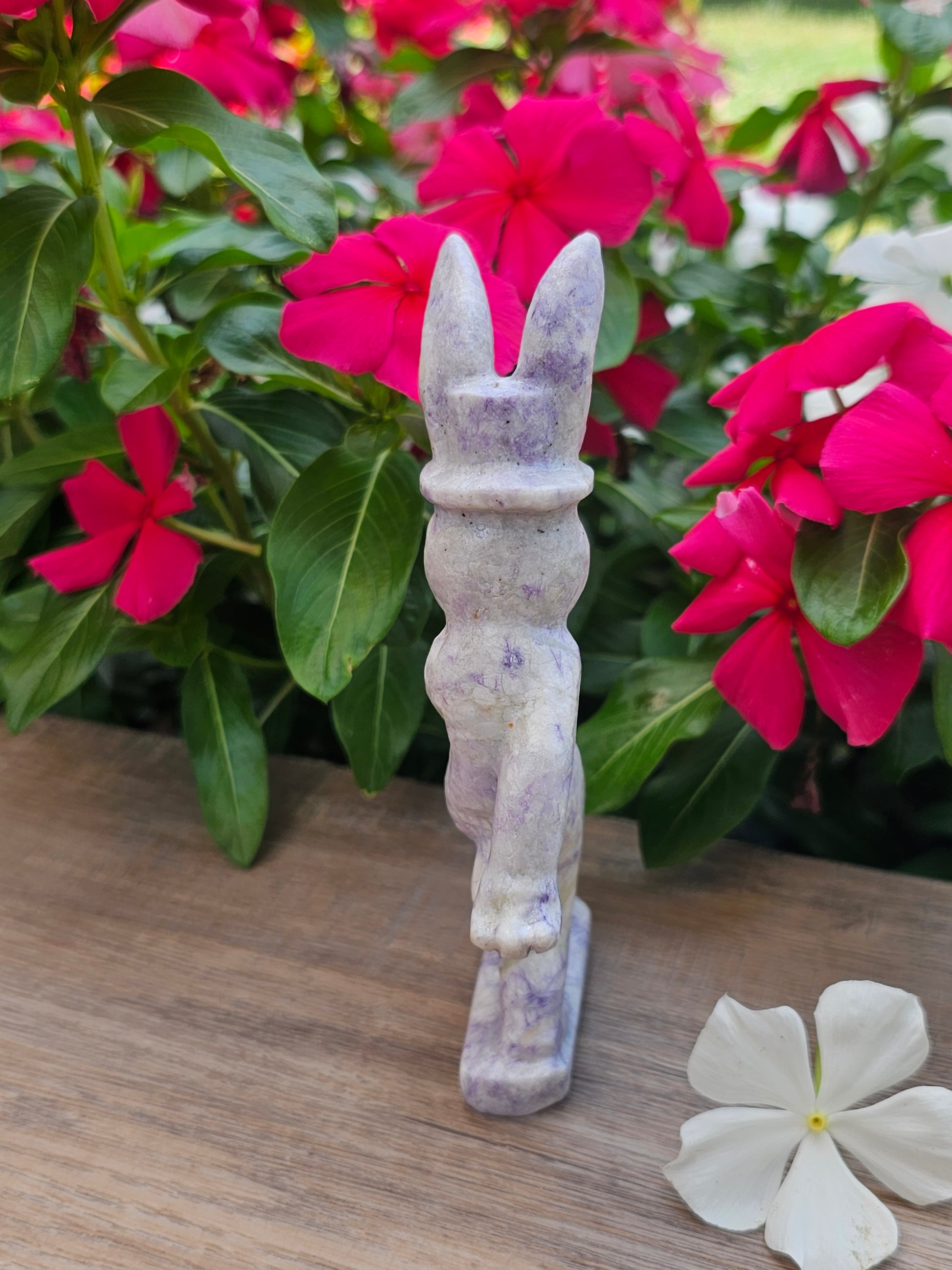 Lepidolite Crystal Rabbit Bunny