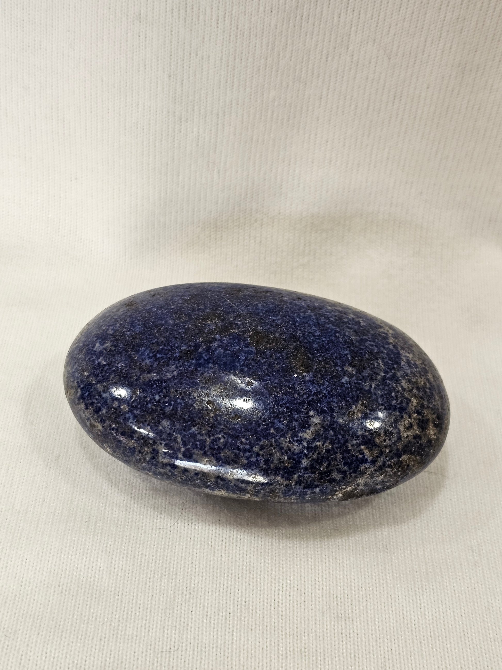 Lapis Lazuli Crystal Palm Stone 3.5"