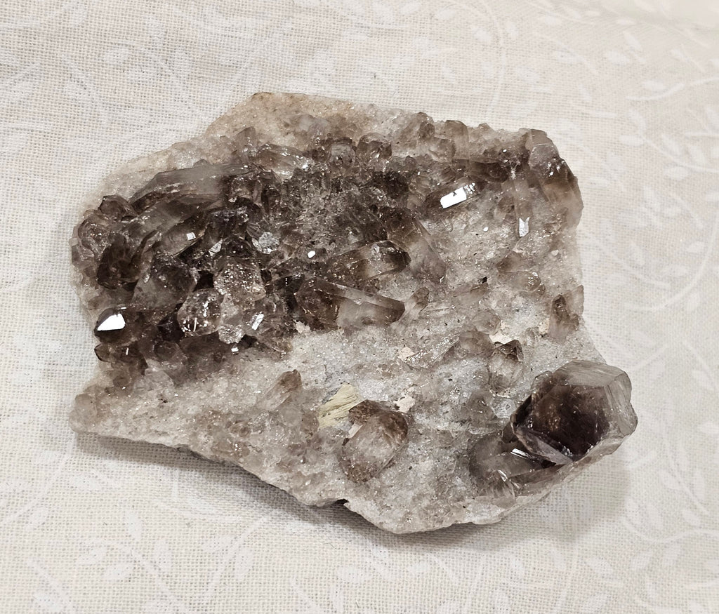Smokey Quartz Raw Crystal Cluster