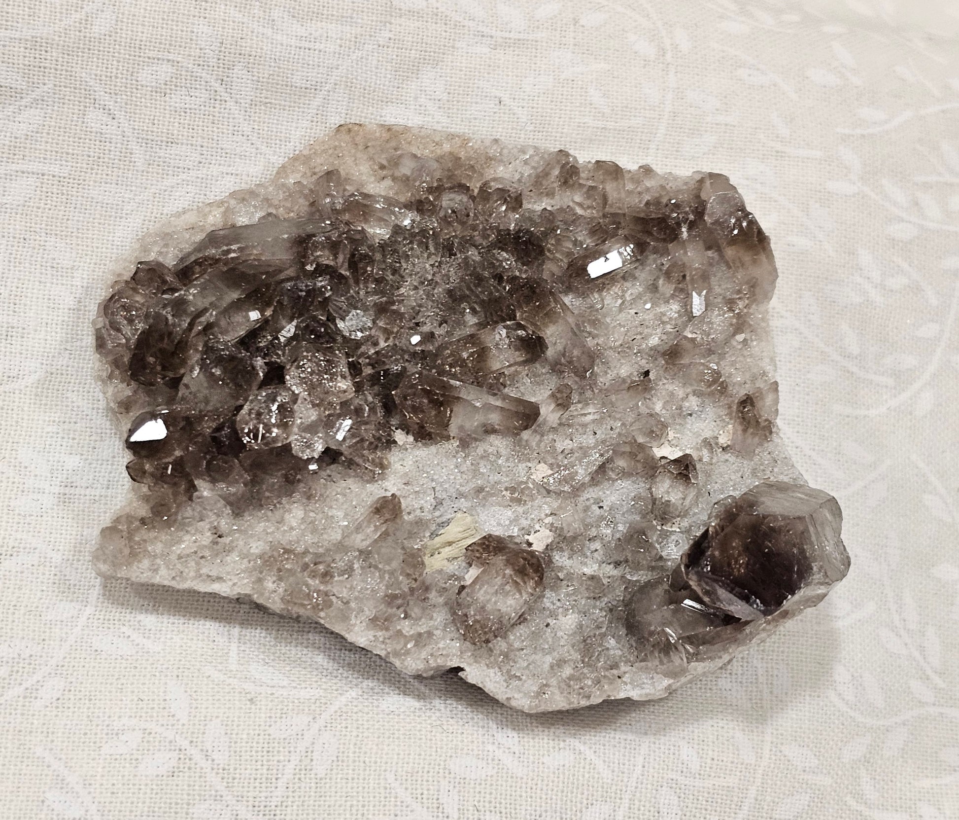 Smokey Quartz Raw Crystal Cluster