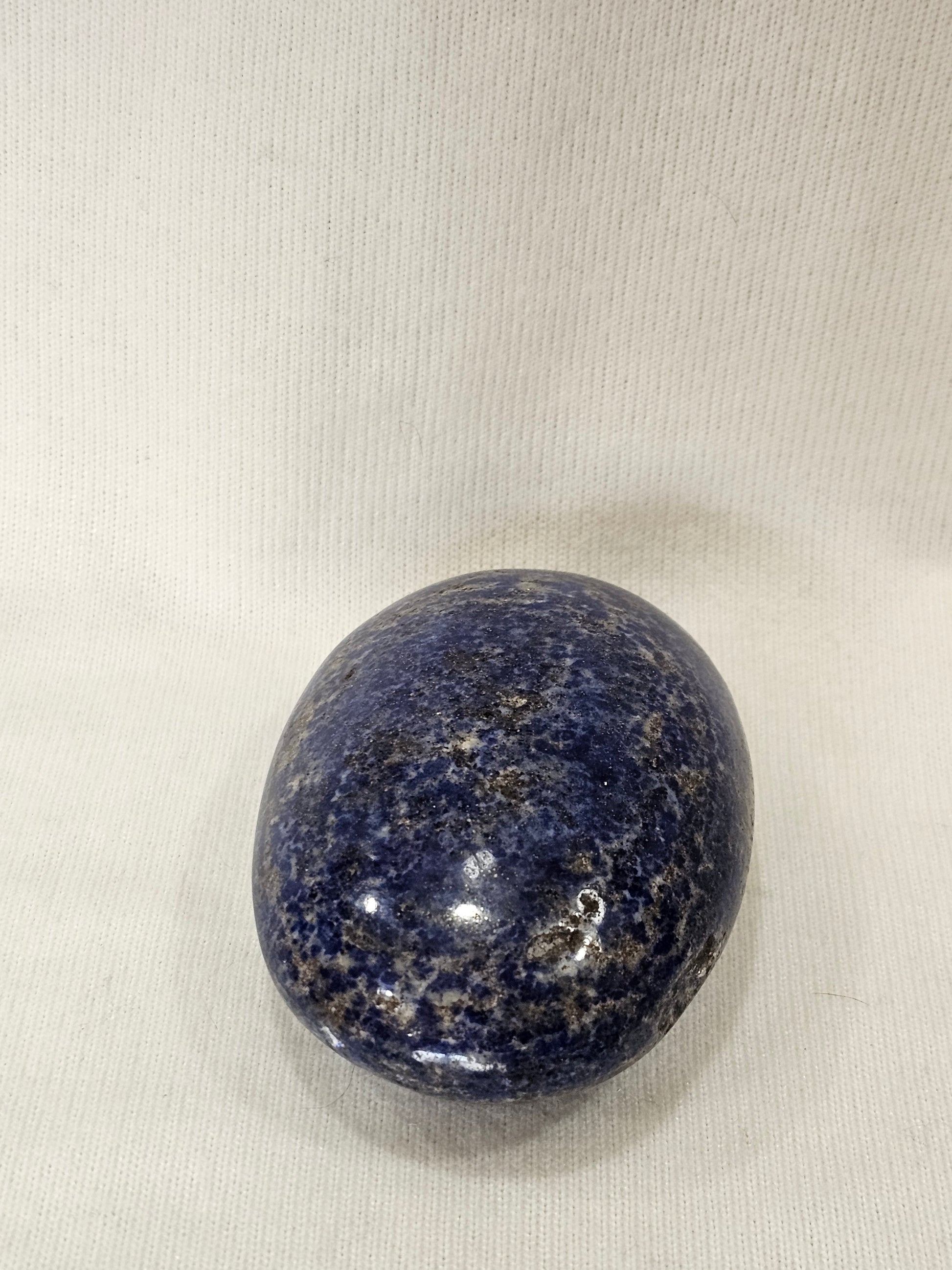 Lapis Lazuli Crystal Palm Stone 3.5"